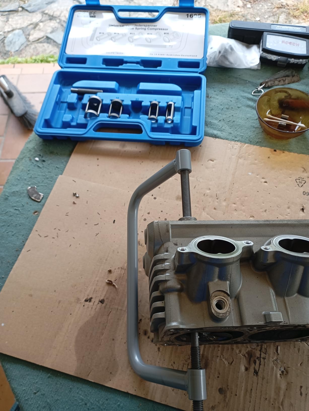 CCLIFE Spring Compressor compresseur ressort soupape 10 pièces