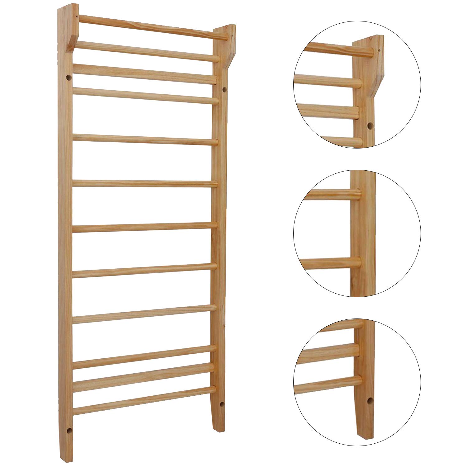 CCLIFE Sports & Yoga espalier bois suédois 195x80 cm 100 kg