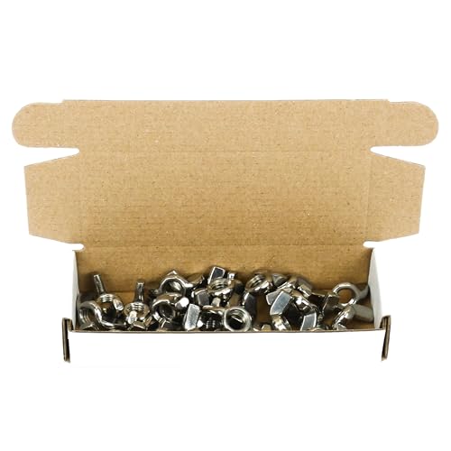DAUMLINK Écrous Écrou papillon M10 inox 25 pcs sans outil