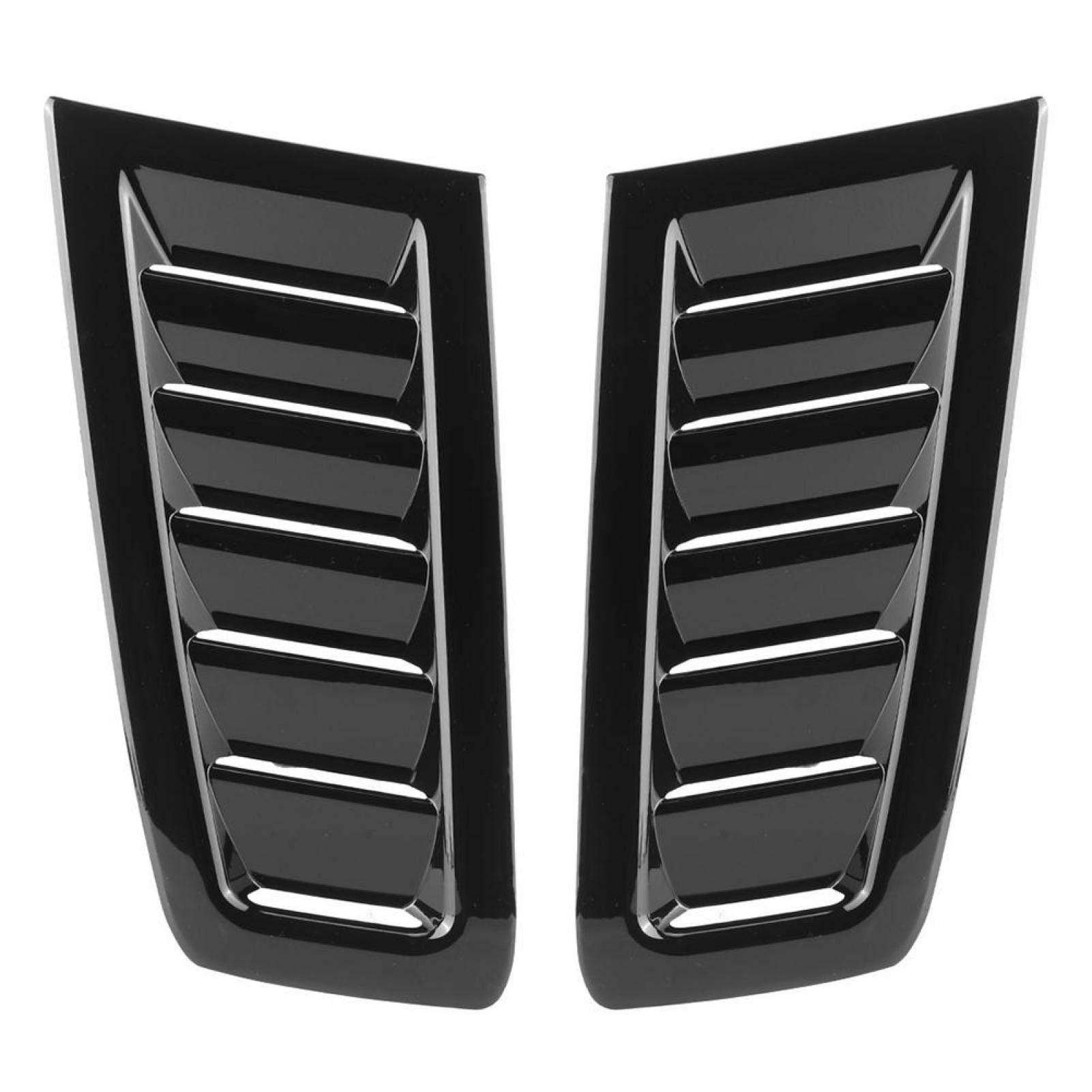 OUKENS Modification Évent Capot Focus RS MK2 Noir Brillant Paire
