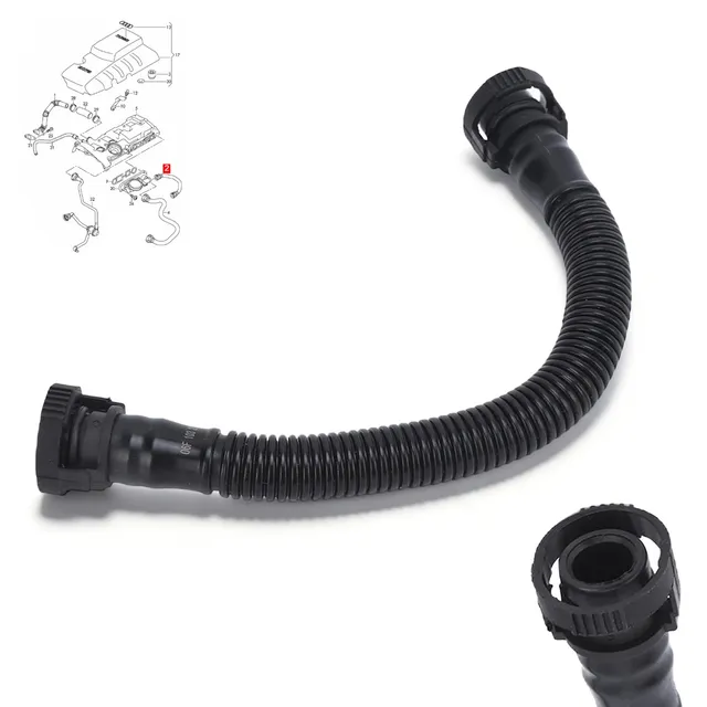 OUKENS 06F103221E tuyau reniflard carter Audi Seat ABS