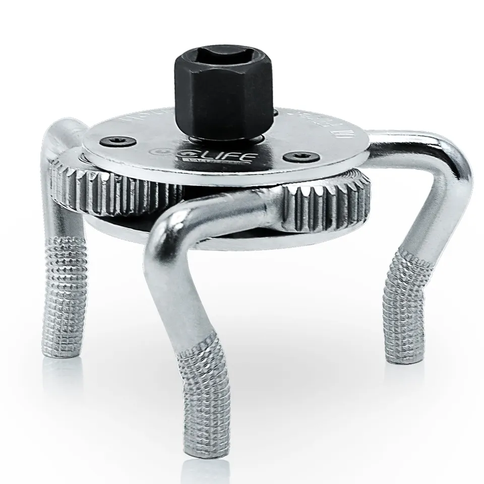 CCLIFE Oil Tools Clé filtre à huile 3 bras 43-102 mm