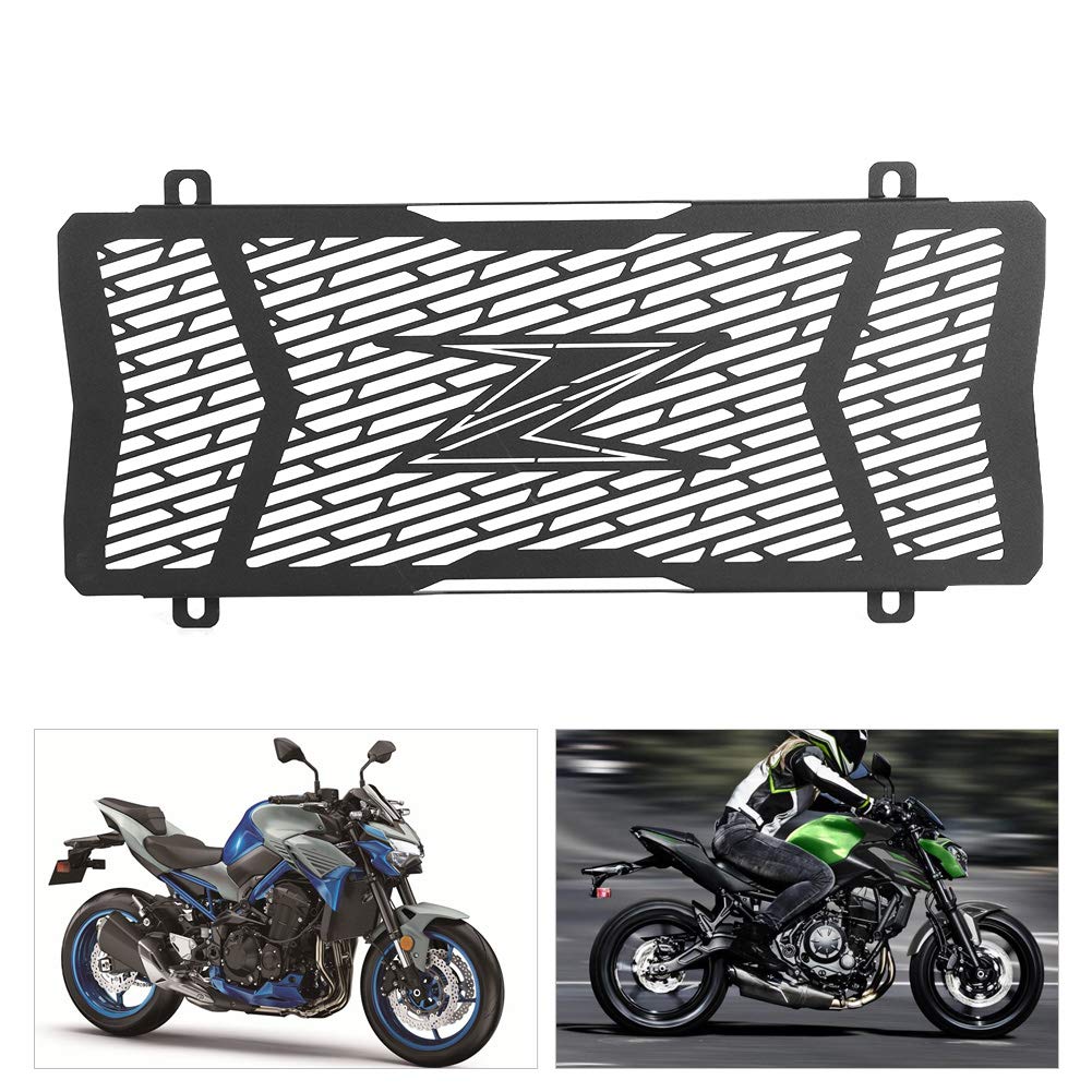 OUKENS Protection Radiateur Moto Inox Kawasaki Z650 2017-2020