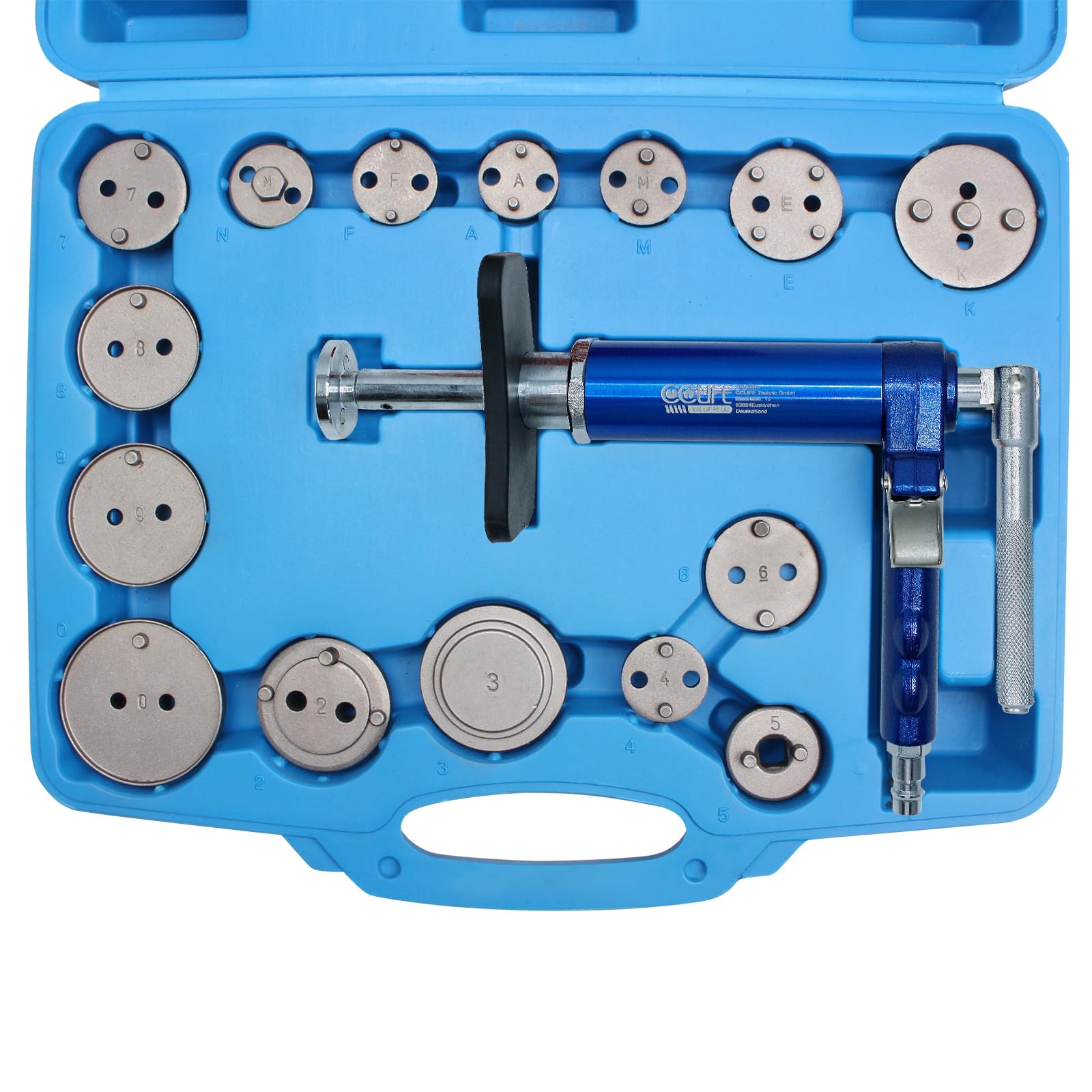 CCLife Brake System Tools repousse piston frein pneumatique 16 pcs