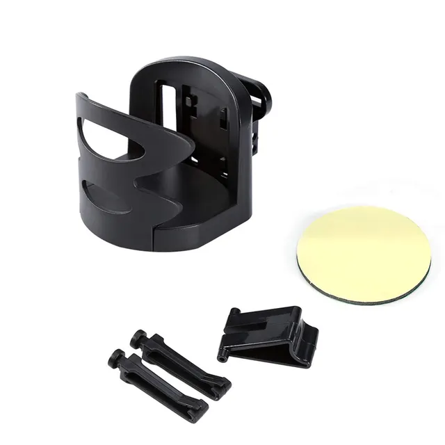 OUKENS Porte-gobelet voiture ABS réglable 360° noir