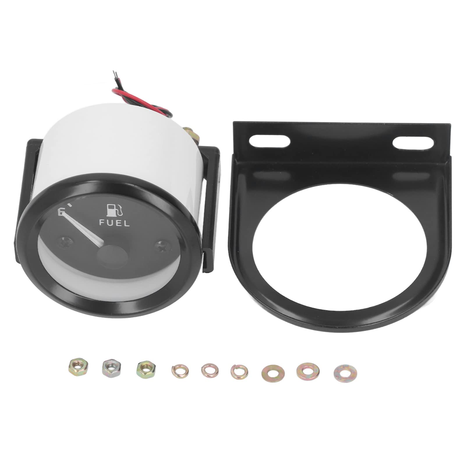OUKENS Accessoires moto jauge carburant 2 pouces LED