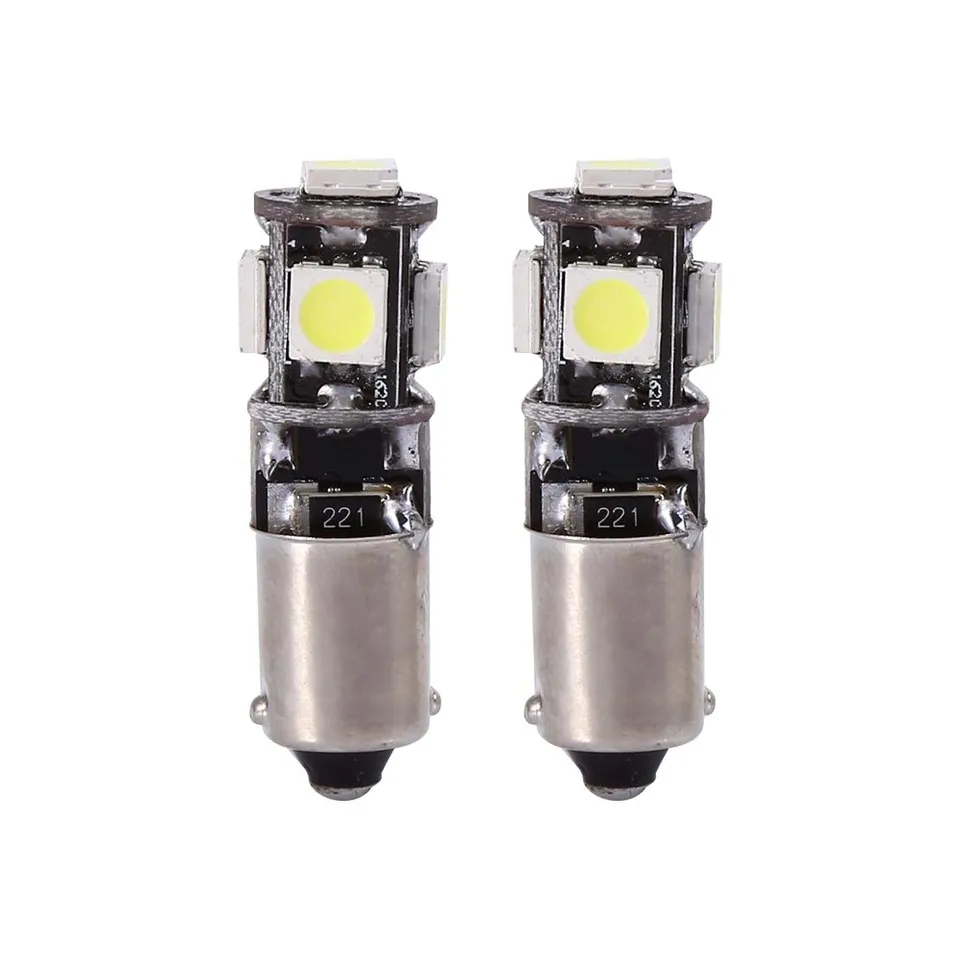 OUKENS Ampoule LED BA9S H6W Auto 360° Lot de 2