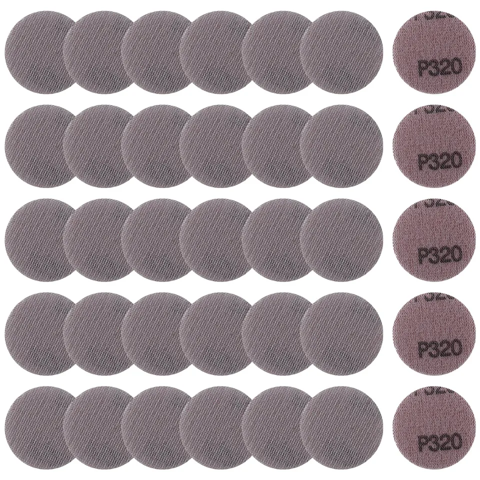 LEONTOOL Sanding disque abrasif 51 mm grain 320 lot 35