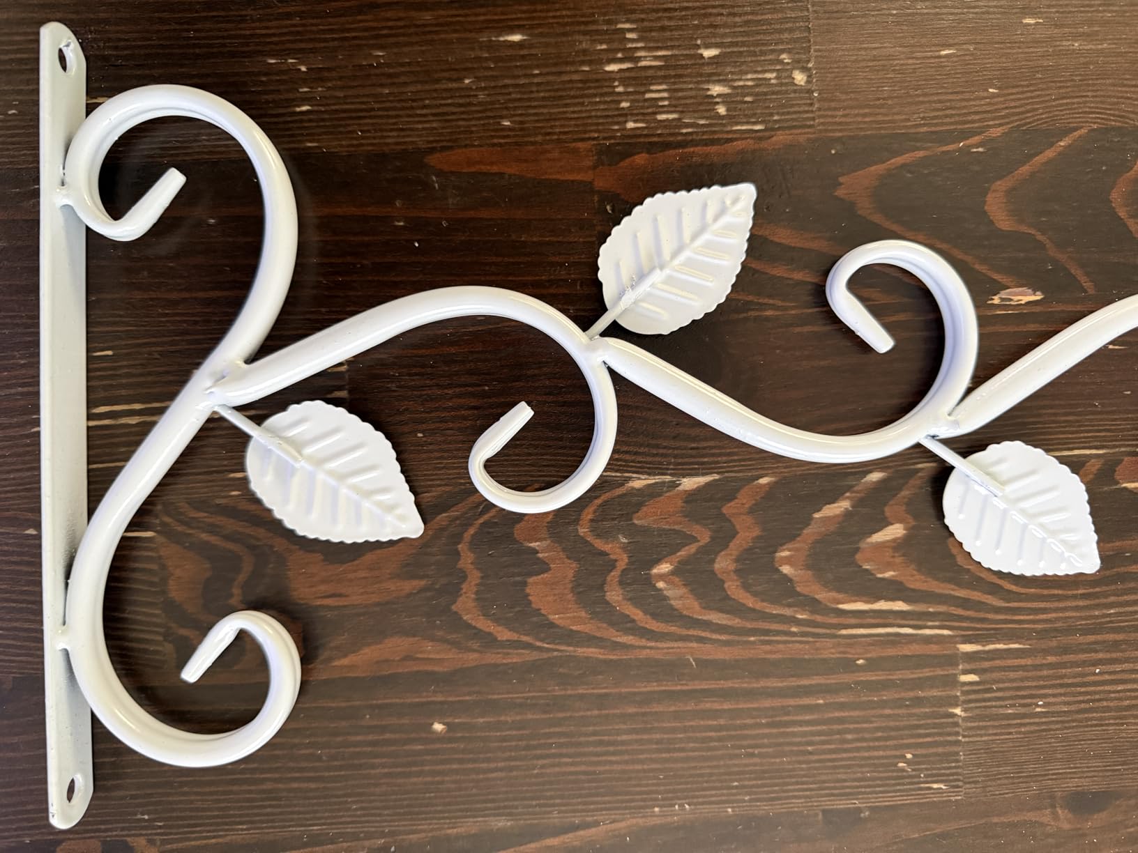 OUKENS Crochet plante mural fer Fleur fée 1 pce