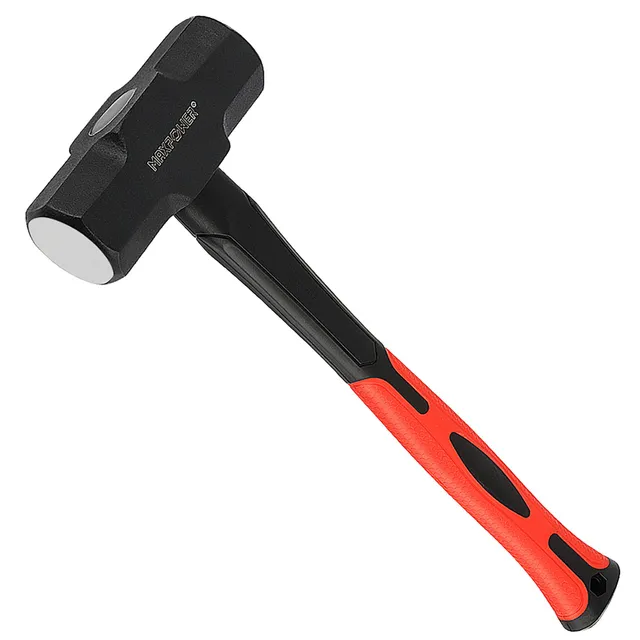 MaxPower Outils de frappe massette 1,8 kg fibre de verre 310 mm
