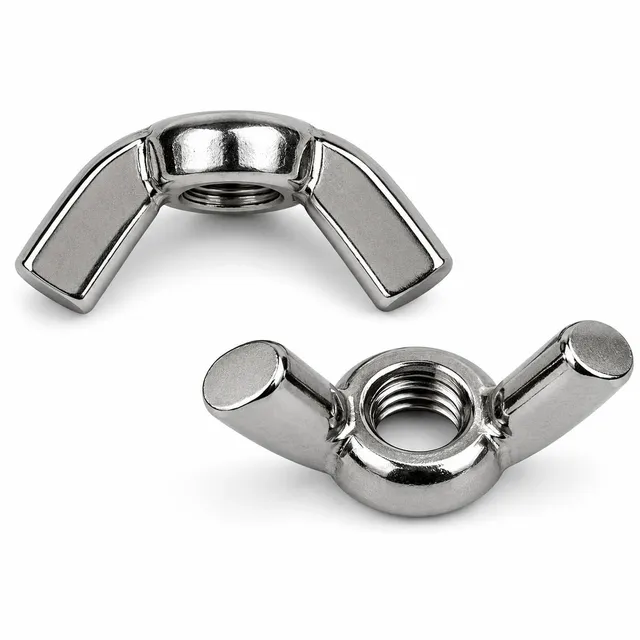DAUMLINK Écrou Papillon M6 Inox A2 Lot de 25 Din 315