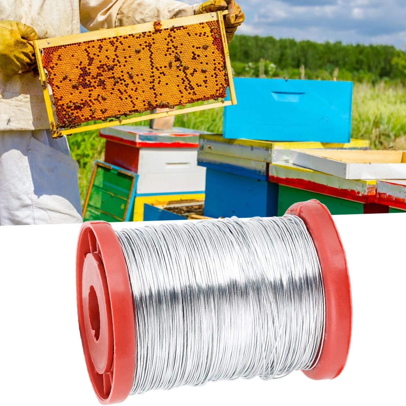 OUKENS Outillage et bricolage fil inox 0,5 mm 200 m ruche