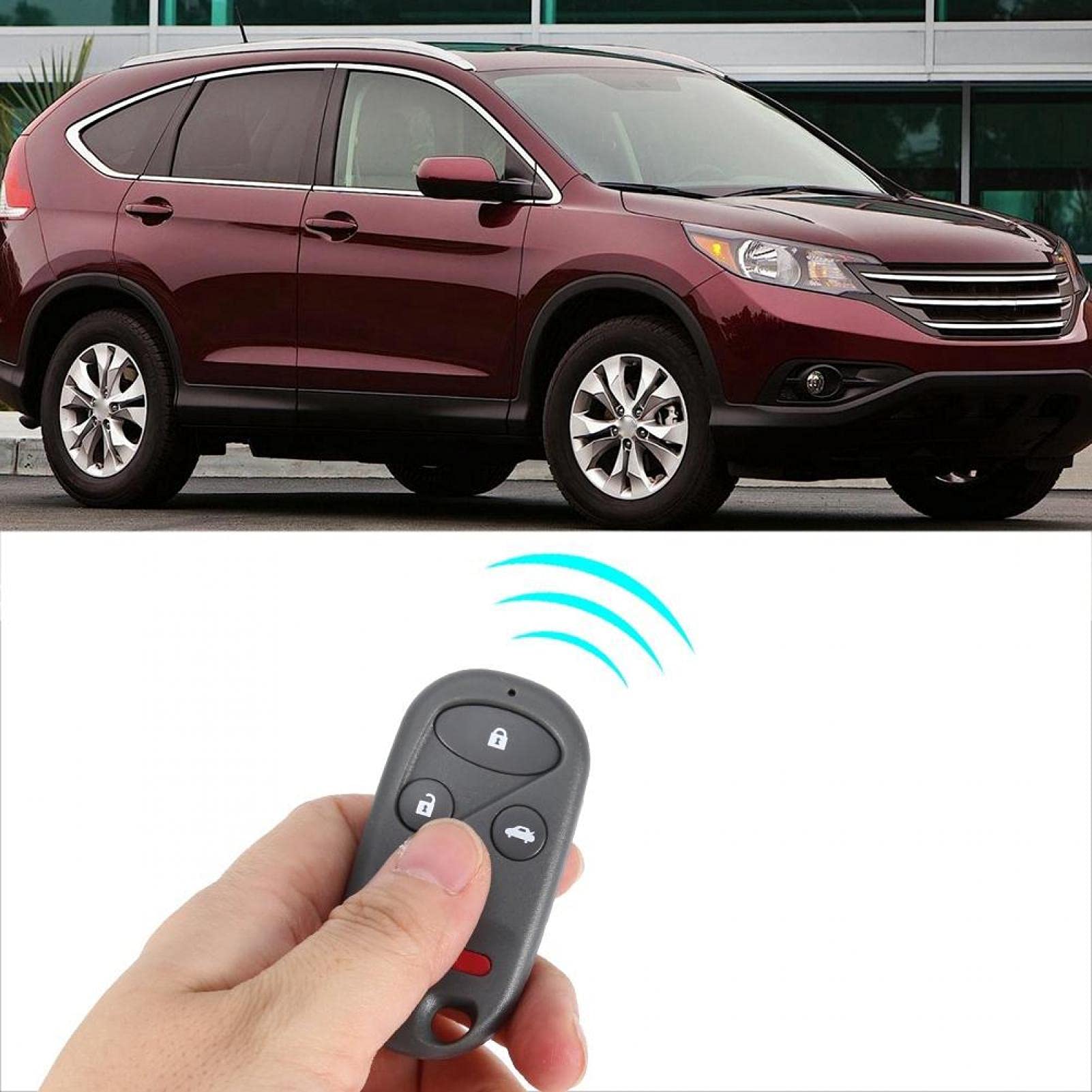 OUKENS A269ZUA101 clé voiture 3 boutons Honda CR-V