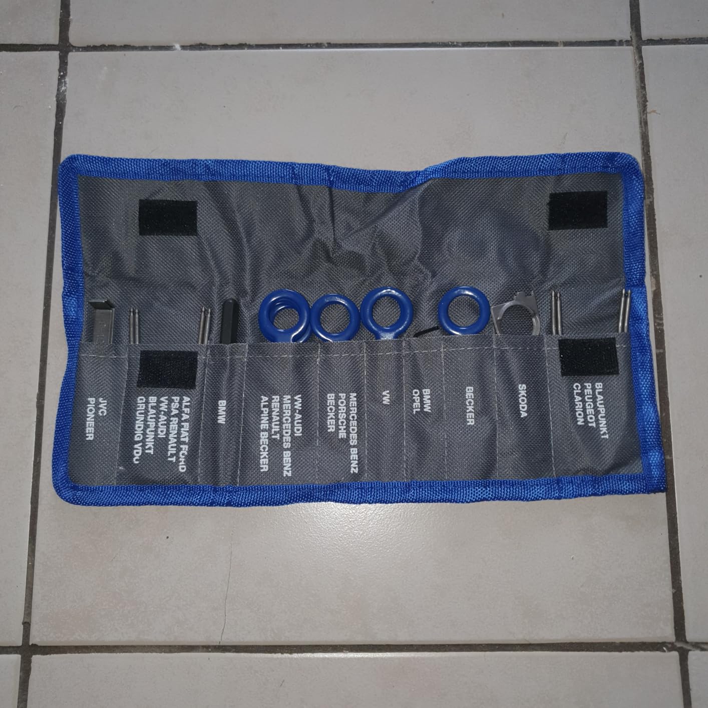 CCLIFE Auto Trim Panel Remover kit autoradio 20 pièces inox