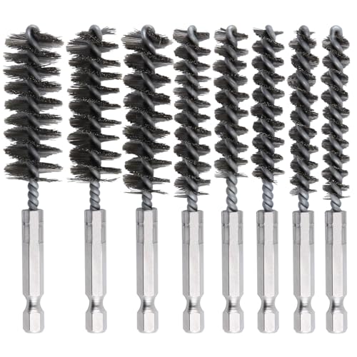LEONTOOL Sanding brosse alésage inox 8-19 mm lot 8