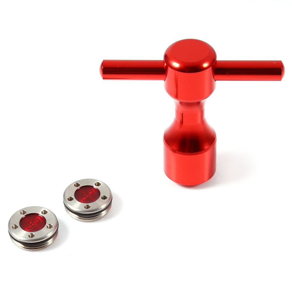 OUKENS Sports et loisirs Poids Putter Golf Rouge + Clé