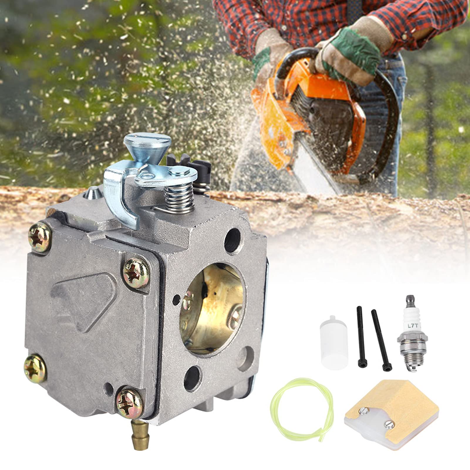 OUKENS Kit Carburateur Jonsered 625 630 Tronçonneuse