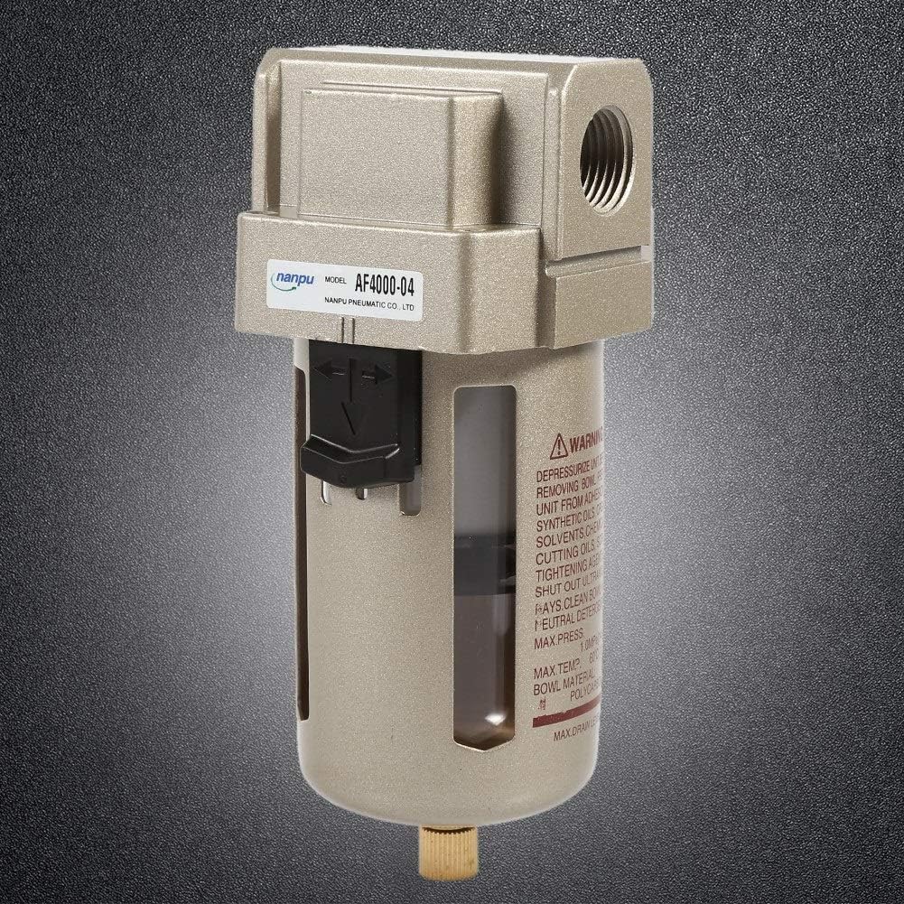 OUKENS Outillage piège eau compresseur filtre 1/2 pouce 5 µm
