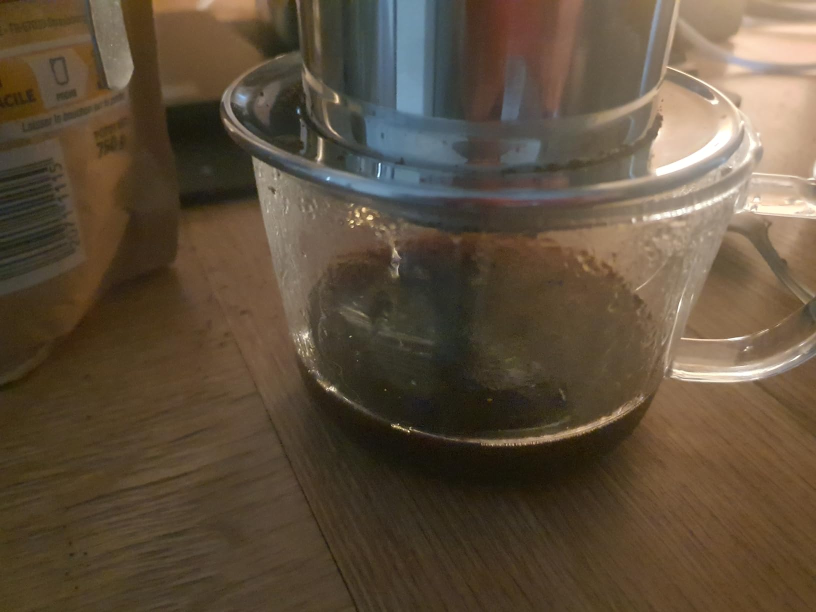 OUKENS Filtre Café Vietnamien Inox 100 ml 1 Tasse Réutilisable