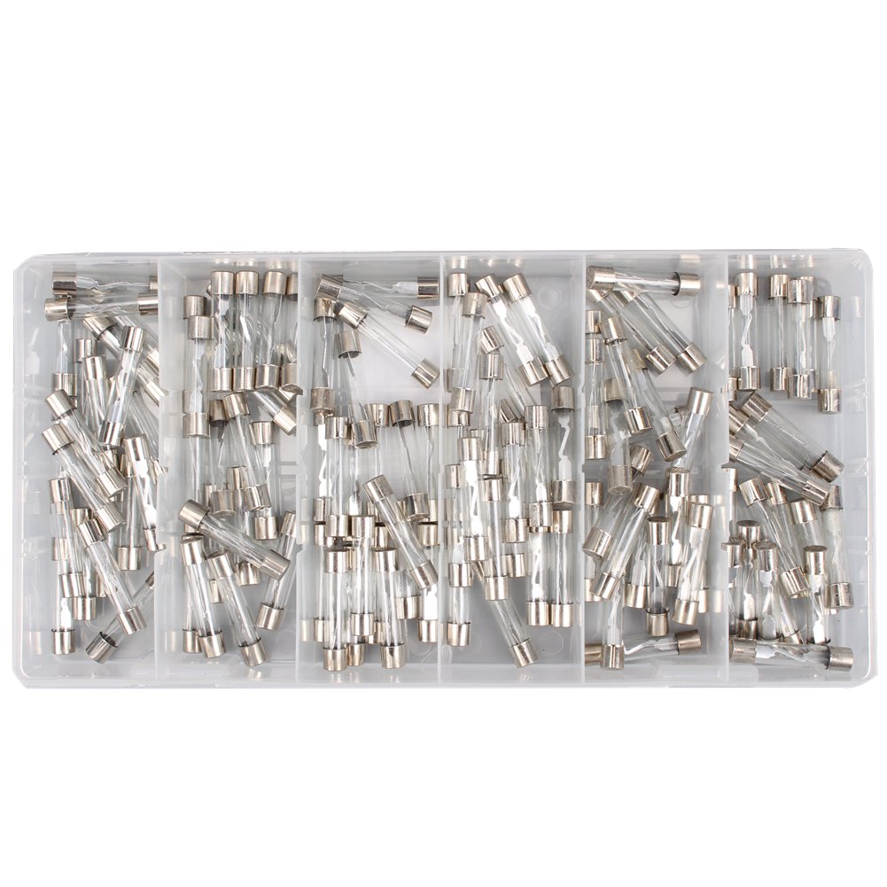 CCLIFE DIY Tools fusibles verre voiture 120 pièces 5-30A