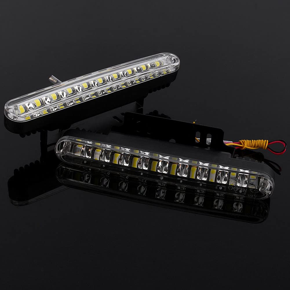 OUKENS Électronique automobile Feux de jour LED 12V 2 pcs