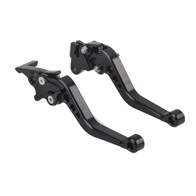 OUKENS Accessoires de moto leviers frein embrayage noir alu x2