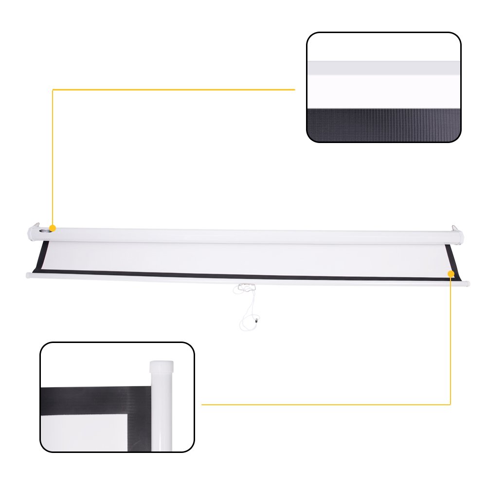 CCLIFE DIY Tools écran projection 85" 152x152cm manuel