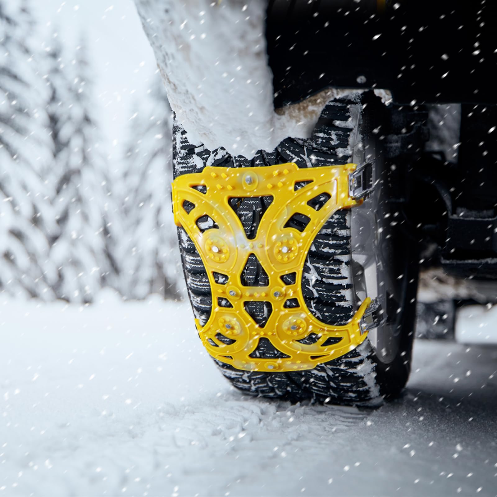 CCLIFE Tire Tools 6 Chaînes Neige TPU 175-275mm