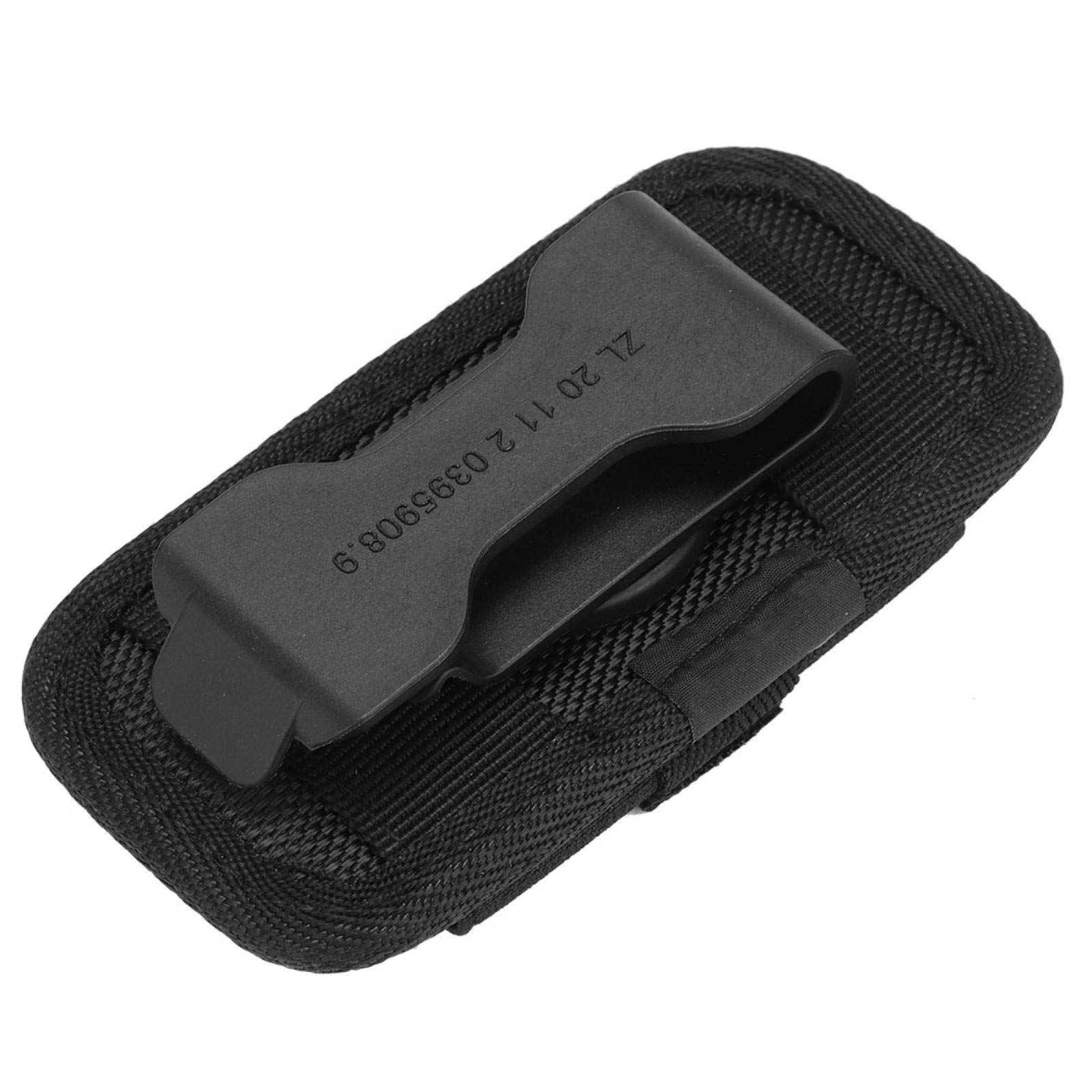 OUKENS Sports et Loisirs Étui Lampe Torche Nylon 360° Noir