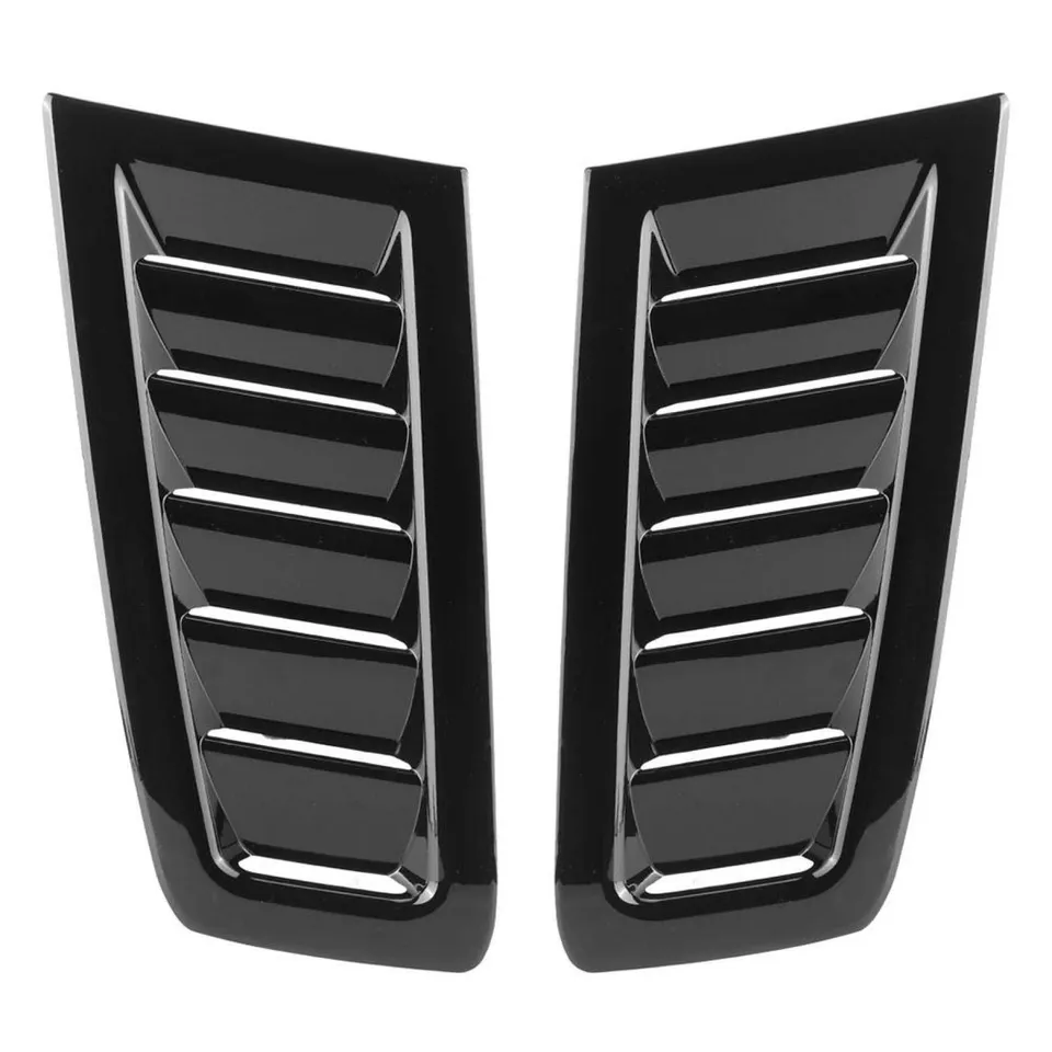 OUKENS Modification Évent Capot Focus RS MK2 Noir Brillant Paire