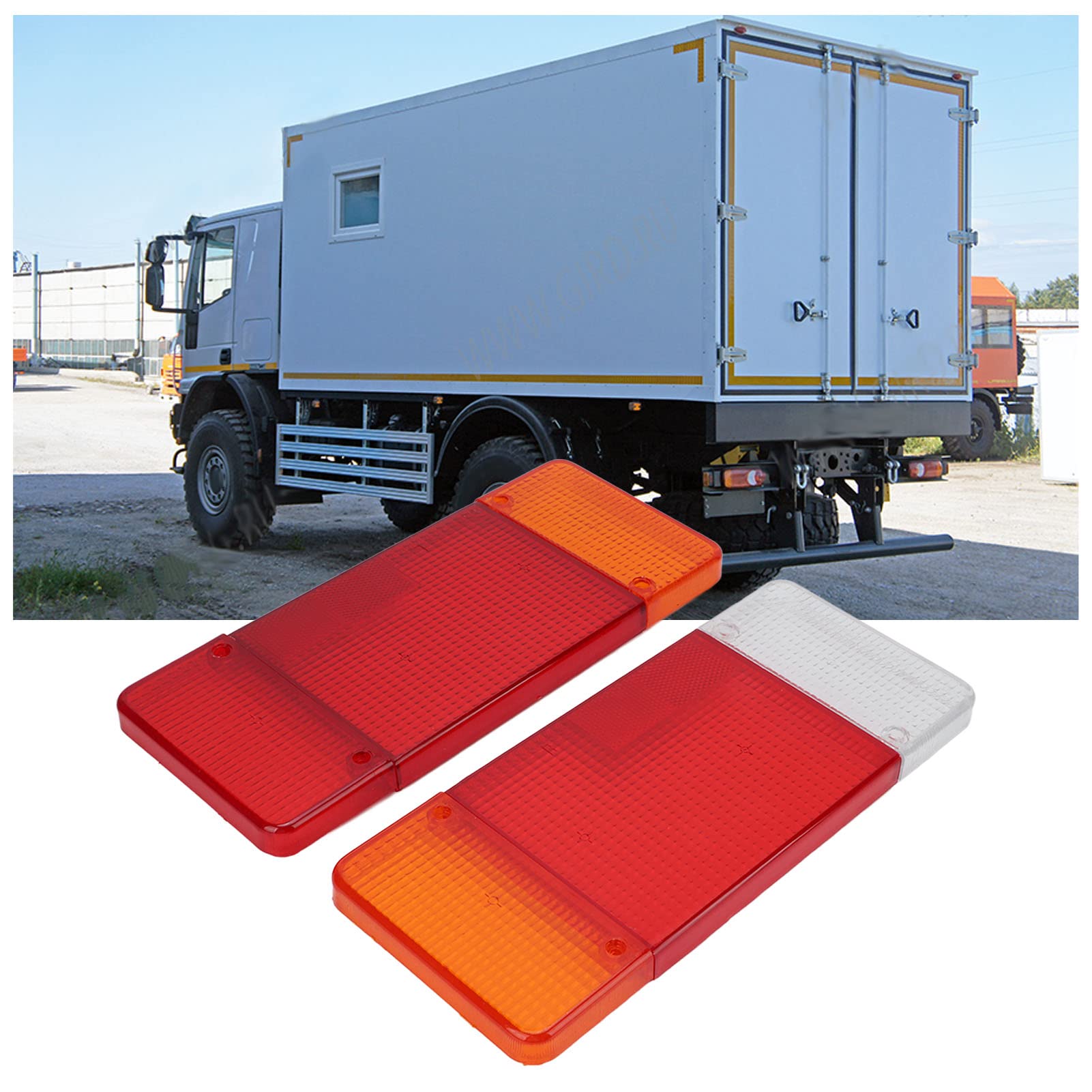 OUKENS Lentille feu arrière Iveco Daily lot 2