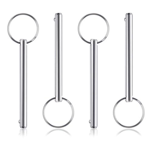 LEONTOOL Goupilles rapides 1/4" 70 mm lot de 4 bateau
