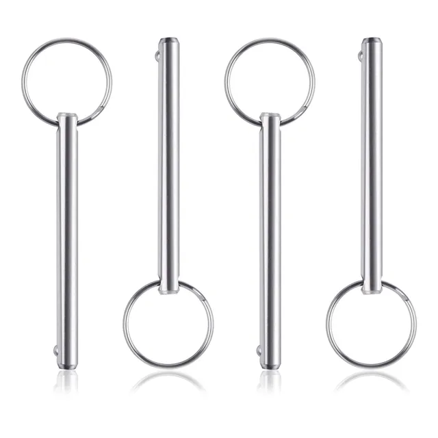 LEONTOOL Goupilles rapides 1/4" 70 mm lot de 4 bateau