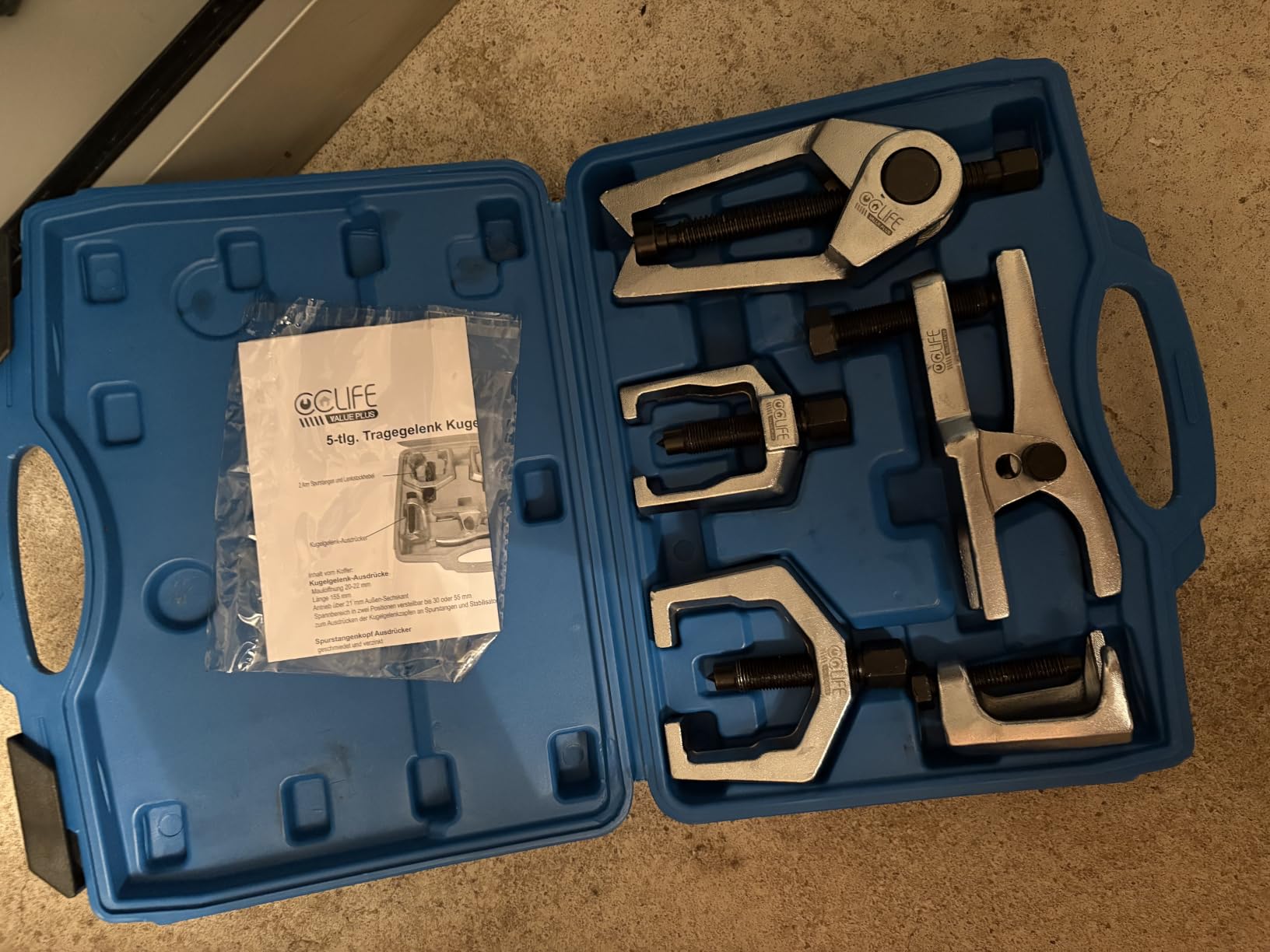 CCLIFE Arrache Rotule Triangle Kit 5 Pièces Universel