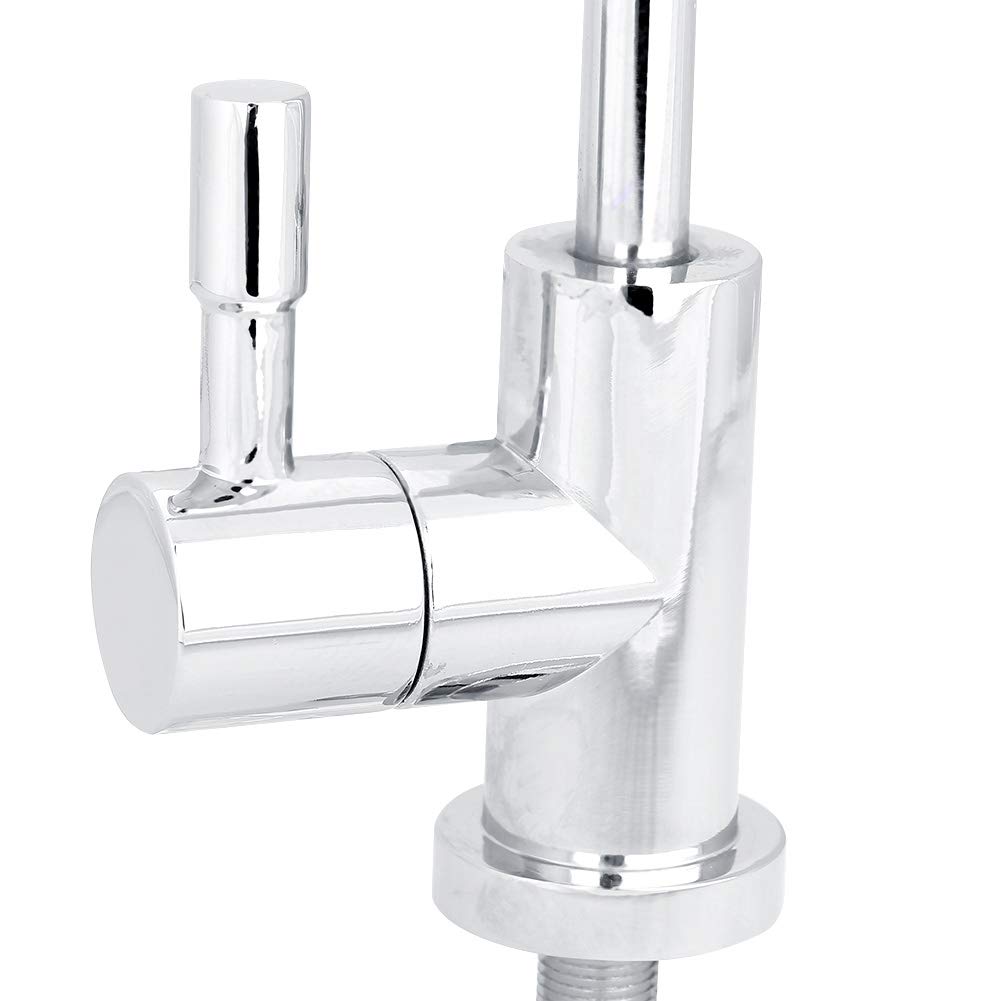Jadeshay robinet cuisine zinc bec orientable chromé