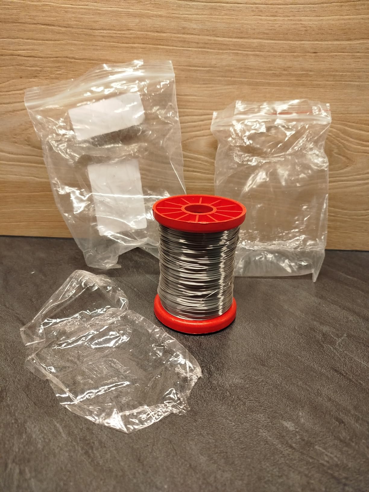 OUKENS Outillage et bricolage fil inox 0,5 mm 200 m ruche