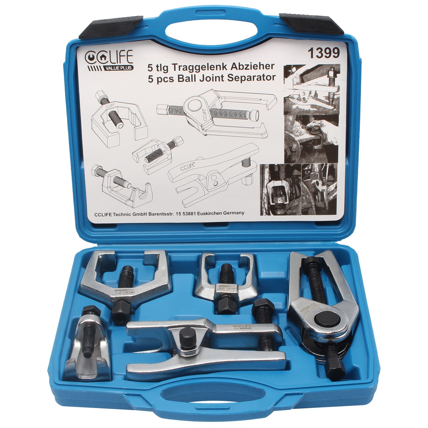 CCLIFE Arrache Rotule Triangle Kit 5 Pièces Universel