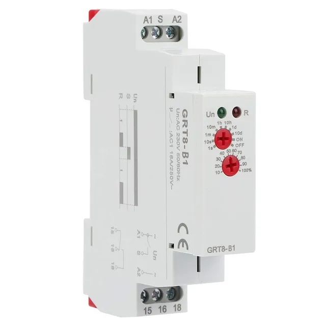 Jadeshay Installation Électrique relais temporisé GRT8-B1 220V