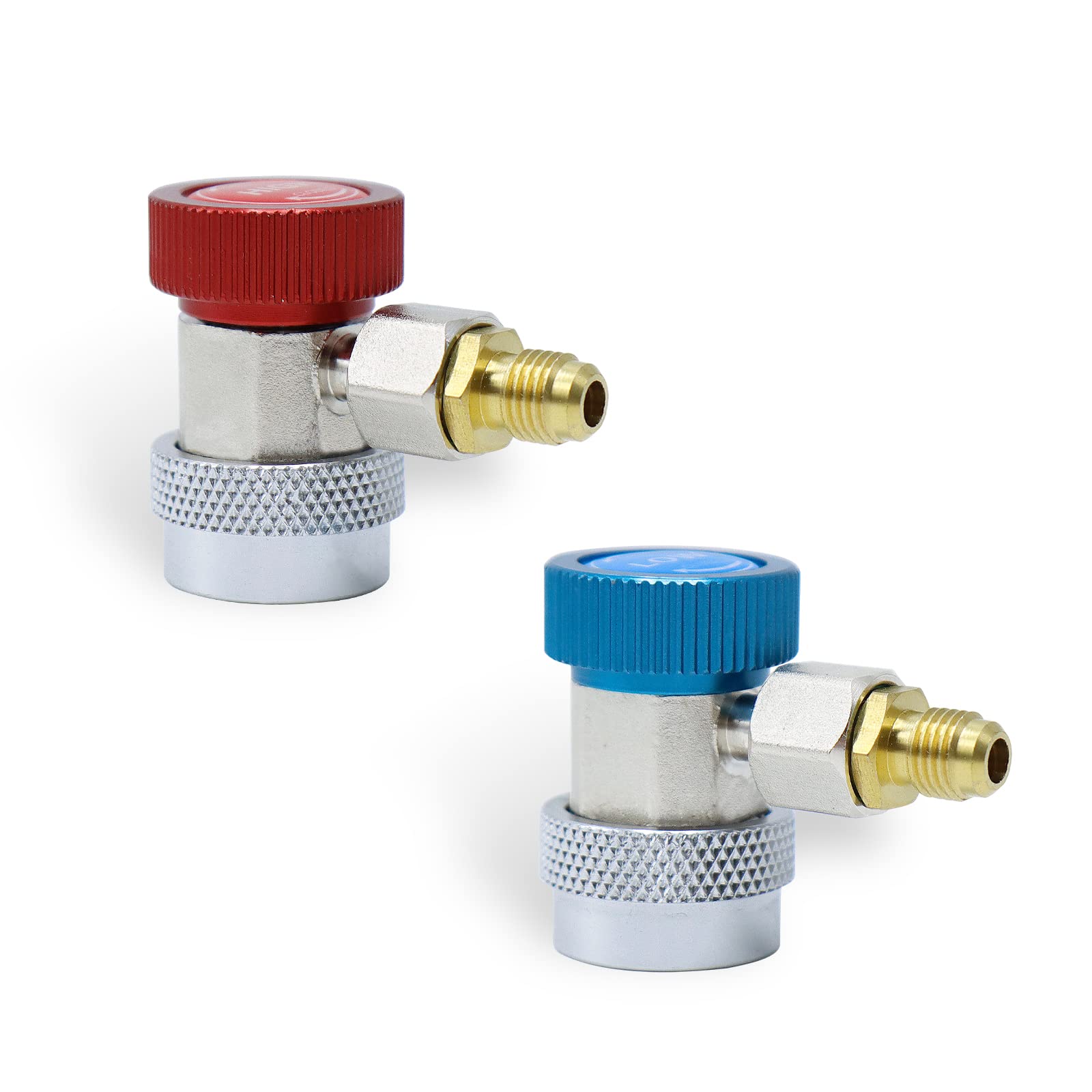 CCLIFE R134a adaptateur clim auto HP/BP 1/4 pouce