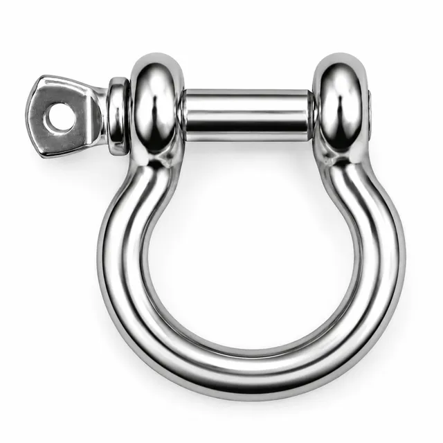 DAUMLINK Manille lyre inox A4 4 mm lot de 2 marine