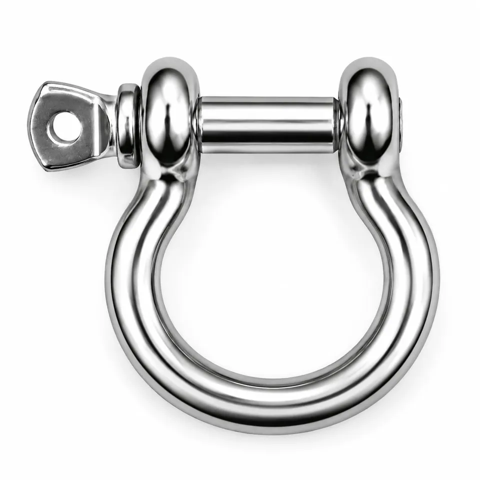 DAUMLINK Manille lyre inox A4 4 mm lot de 2 marine