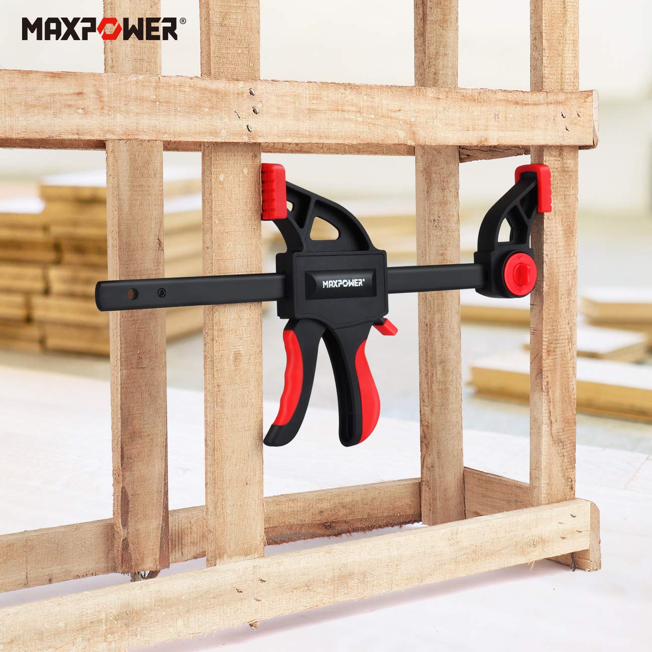 MaxPower Outils de serrage serre-joint rapide 600 mm 4 pièces 100 kg