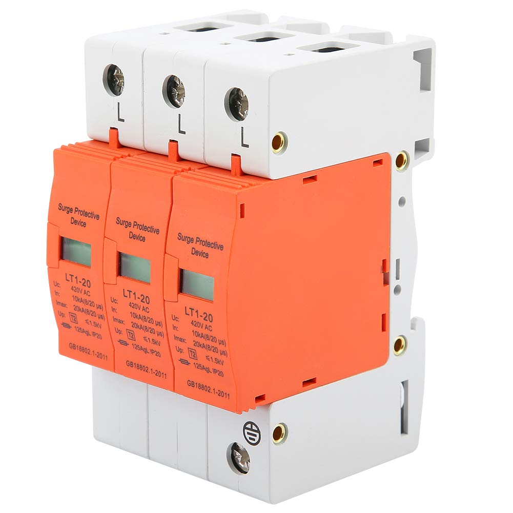 Jadeshay Installation Électrique Parafoudre 3P 20kA 420V