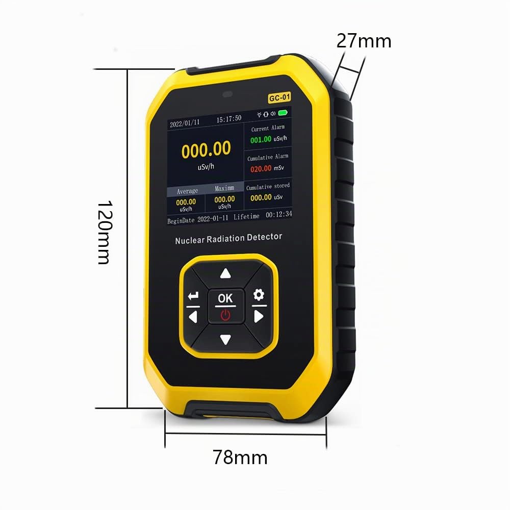 Jadeshay Installation Électrique compteur Geiger LCD dosimètre