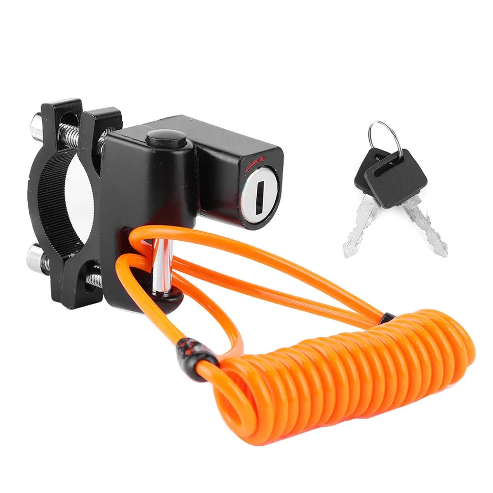 OUKENS Accessoires de moto serrure casque alu étanche