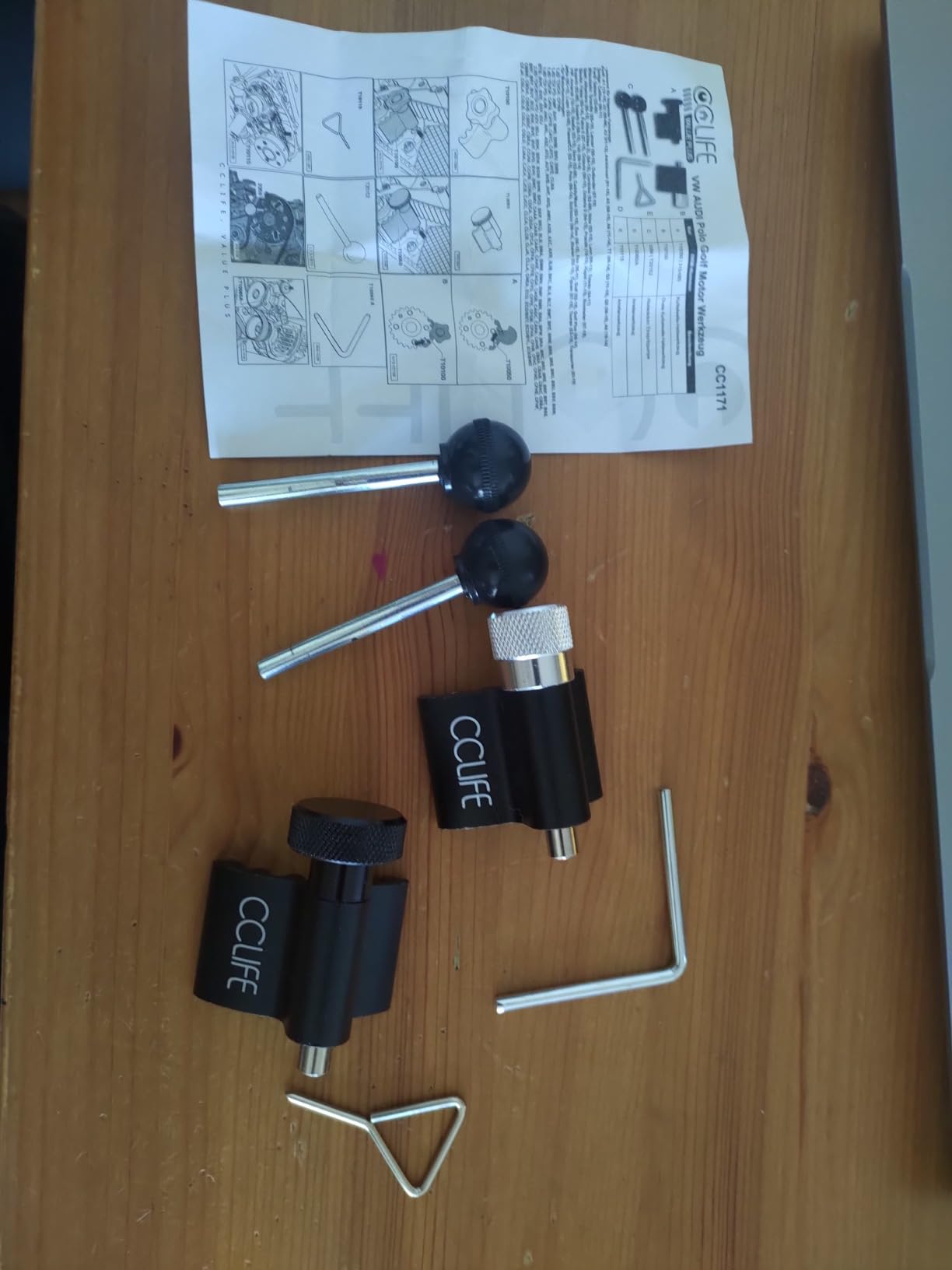 CCLIFE Timing Tools kit calage distribution VAG 1.2-2.0 TDI