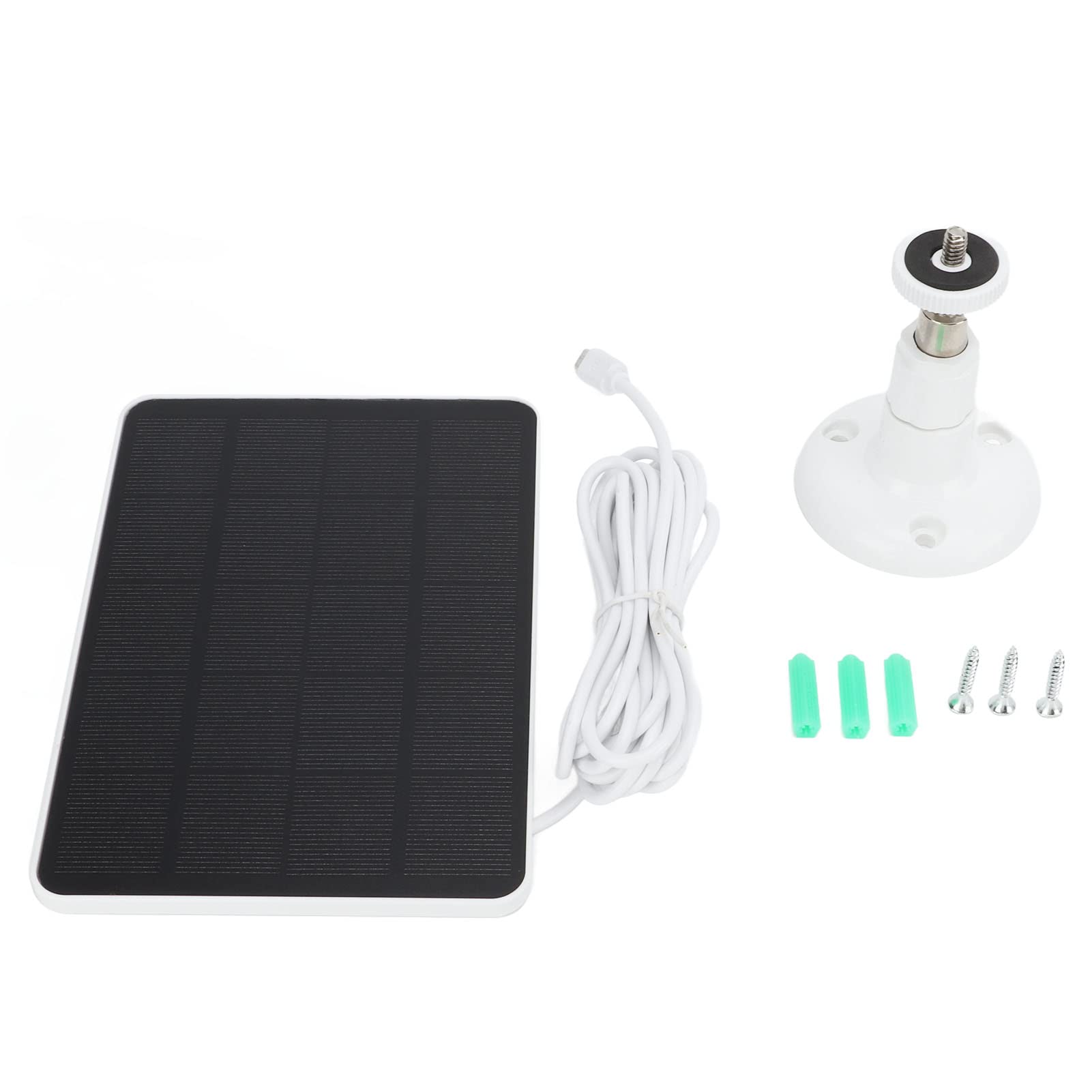 Jadeshay Solaire Panneau Caméra 4W 5V Étanche 360°