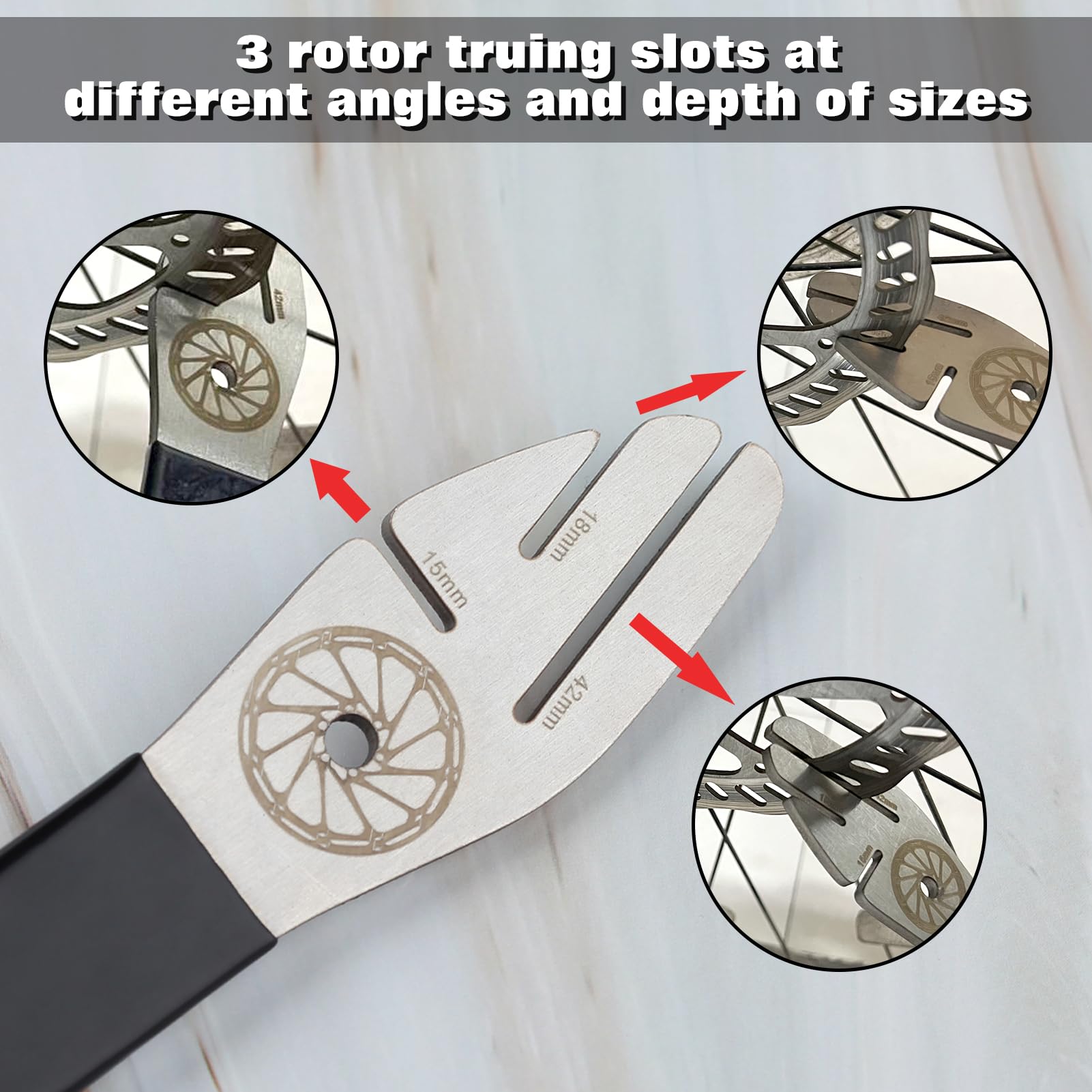 LEONTOOL Outils Automobiles Fourche Alignement Rotor Vélo