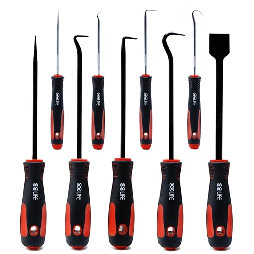 CCLIFE DIY Tools kit crochets 9 pièces joints toriques