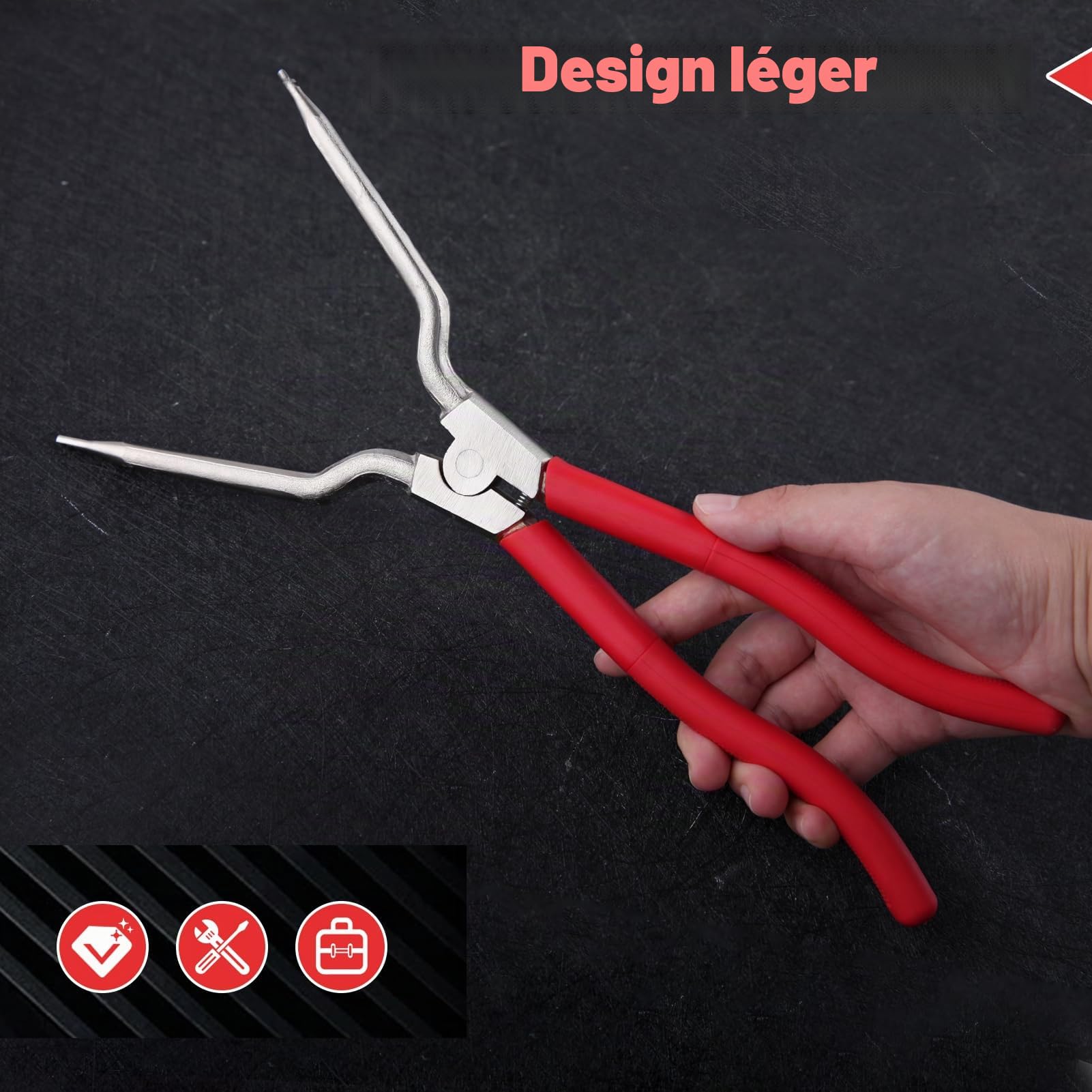 LEONTOOL pince ressort cuve lave-linge 148 mm
